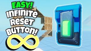 How To Make *NEW* BUILD RESET BUTTON | Fortnite Creative - EASY Detailed Tutorial