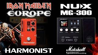 NUX MG300 Distortion, Harmonizer, Harmonist, Harmony / Iron Maiden, Europe style.