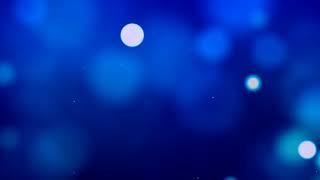 Abstract Blue Bokeh Background Video - 1 Hour