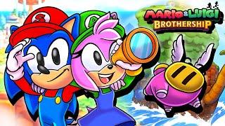 ️ SET SAIL!!  - Sonic & Amy Play Mario & Luigi Brothership!! (Part 1)