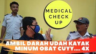 POLTEKPEL BANTEN : MEDICAL CHECK UP RUTIN PEGAWAI || LAMA - LAMA DARAHNYA HABIS NICH..DI SEDOT TERUS