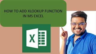 How to enable Xlookup Function in MS Excel for free || Add Xlookup with free ADD-INS