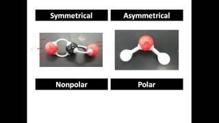 Polar and Non Polar Covalent Molecules, Polar vs. Nonpolar - CLEAR & SIMPLE