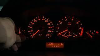 How to - Bmw E46 Gauge cluster Calibration via secret menu DIY