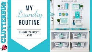 My Simple Laundry Routine - 5 Laundry Shortcuts & Tips