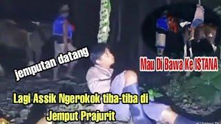 Lagi enak tidur tiba tiba di jemput pasukan , di Bawa ke Istana Blorong