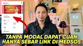 Tanpa Modal cuma sebar Link ke Medsos dapat Bonus Puluhan Juta Rupiah