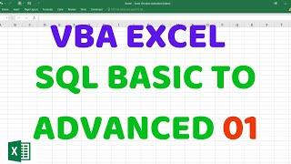 SQL Excel ứng dụng truy vấn dữ liệu 01 | Mr Cảnh Excel