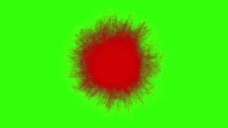 4K Red Color Explosion Green Screen Effect Free Download