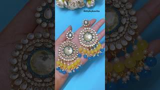 Trending Diy Earrings making at Home#viral #trending #earrings #diycrafts #shorts #shortvideo