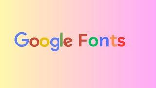 Using Google Fonts in Your Website || CodeWithFurqan