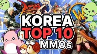 CURRENT TOP 10 MMOS in Korea (2022)