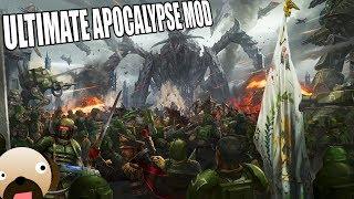 IMPERIAL GUARD DEFEND AGAINST TYRANIDS - ULTIMATE APOCALYPSE MOD GAMEPLAY