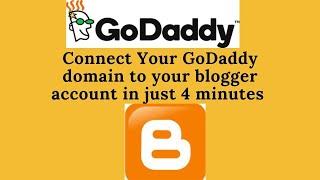 How to connect GoDaddy domain to blogger account | Add your domain to blogger| Blogger