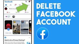How to Delete Facebook Account Permanently on Mobile (2021) | Delete Facebook Account on Android