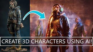 Create animated 3D characters in minutes!