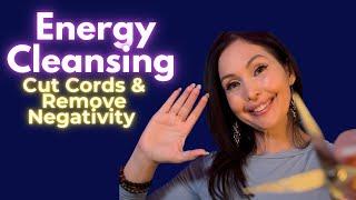 ASMR Reiki | Energy Pulling + Cord Cutting for Negative Energy Removal & Emotional Release