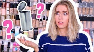 So... somehow I ended up with 150+ Foundations?!  GIANT EDIT & DECLUTTER