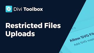 Upload SVG, TTF and OTF Files ~ Divi Toolbox ️