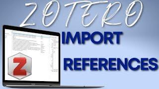 4 Ways to Import References into Zotero | How to use Zotero Connector and import PDFs in Zotero
