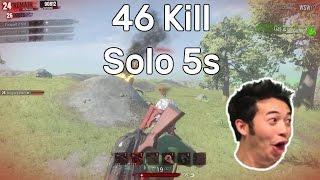 H1Z1 46 KILLS Solo vs Squads