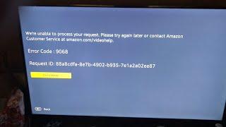 4 Ways To Fix Amazon Prime Video Error Code 9068