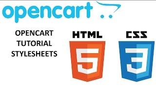 OpenCart Tutorial Part 2 - StyleSheets