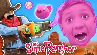 Gooey, Squishie Slime Monsters vs. FGTEEV Sheriff (Slime Rancher Farm Gameplay / Skit)