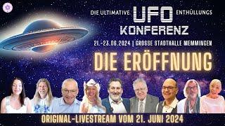 Eröffnung der Ultimativen UFO-Enthüllungskonferenz 2024 ️ Original LIVE Stream