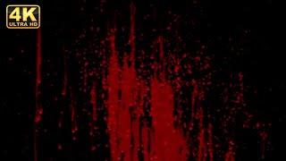 Blood doping Hunted Horror Backgrounds, blood overlays, blood animation video, red blood floating 4K