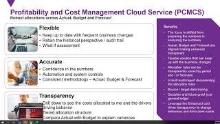 Oracle EPM - Introducing Profitability and Cost Management Cloud Service (PCMCS)