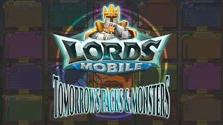 Nov 02, 2024 Lords Mobile Tomorrow's Packs & Monsters