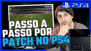  PES 2021 PATCH 2025 INSTALAÇAO DO PATCH NO SEU PS4 #pes2021