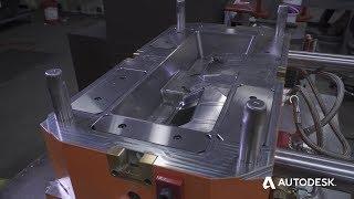 Autodesk PowerMill and Fusion 360 drive mold manufacture at Precise Tooling