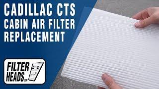 How to Replace Cabin Air Filter 2006 Cadillac CTS