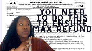 How to properly complete a W4 form|IRS W4 Update| 2024 Changes