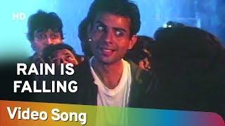 Rain Is Falling (HD) | Gunehgar (1995) | Atul Agnihotri | Pooja Bhatt | Popular Bollywood Song