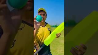 1 Kg Ball Vs Plastic Bat  क्या आज टूट जाएगा  #cricketwithvishal #shorts