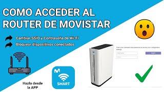 COMO ACCEDER AL ROUTER DE MOVISTAR 2022 | BONUS AL FINAL