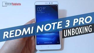 Xiaomi Redmi Note 3 Pro Snapdragon 650 Unboxing & Hands On