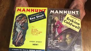 “Manhunt” Crime Digest Magazine- A Who’s Who Of 1950’s Crime Writers. Episode #207