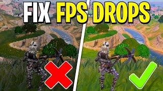 How To Fix FPS Drops & Stuttering In Fortnite Chapter 5!