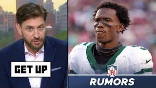 GET UP | GREENY on Garrett Wilson request a trade from Jets this offseason: Because of Aaron Rodgers