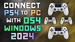 How to Connect PS4 Controller to PC w/ DS4 Windows - 2024 Tutorial