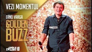 Românii au talent - ERNO VARGA - GOLDEN BUZZ