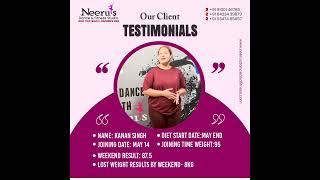 Meet Our Client , who joined the Neeru's Dance & Fitness Studio Plan