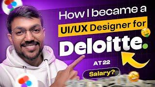 How I became a UI/UX designer for Deloitte | At the age of 22, Without any degree | English Subtitle