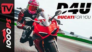 Zwei Tage Ducati Panigale! Ducati 4 U Hockenheimring 2021