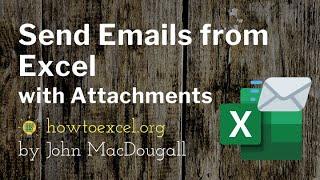 Send Emails from Excel with Attachments