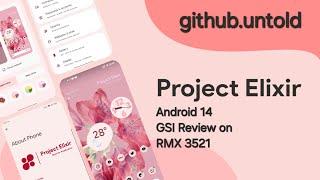 Project Elixir 4.2 GSI Review on Realme 9 RMX 3521 | Realme 9 GSI review